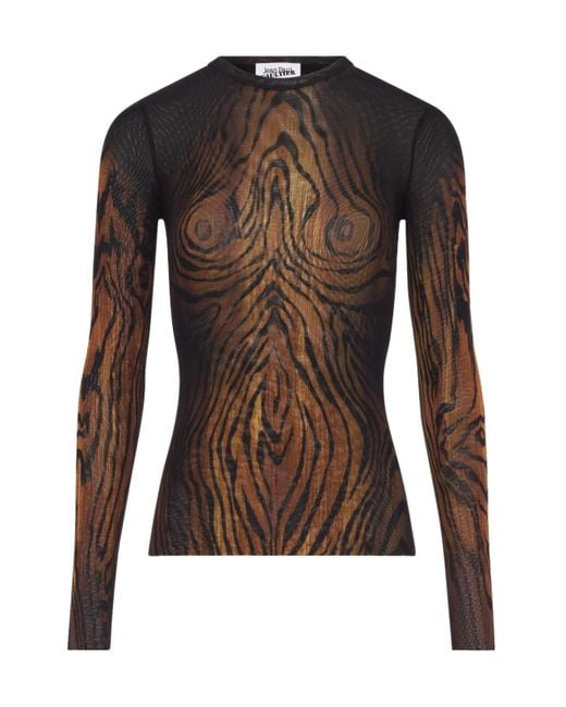 Jean Paul Gaultier Brown Top