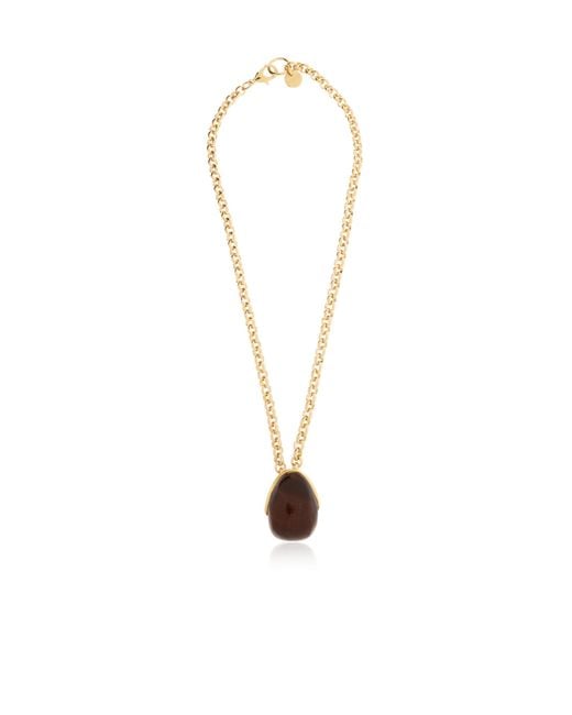 Jacquemus White Le Pendant Raisin Necklace