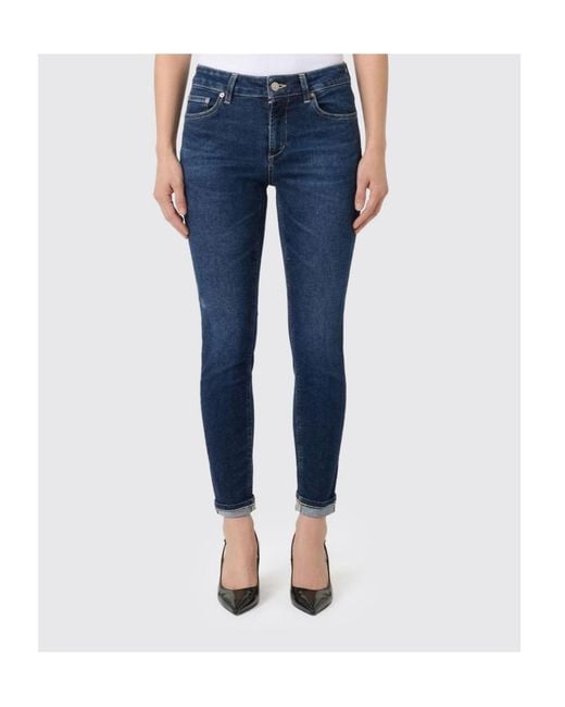 Dondup Blue Slim-Fit Jeans