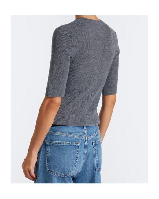 Citizens of Humanity Gray Tabitha Wool And Cashmere Cardigan