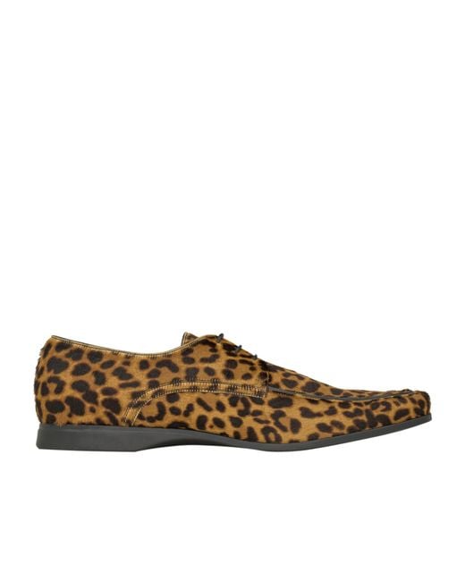Saint Laurent Brown Etienne Derby Shoes for men