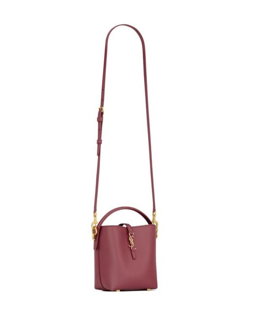 Saint Laurent Red Le 37 Mini Tote Bag
