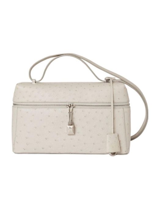 Loro Piana Multicolor Top Handle Shoulder Bag
