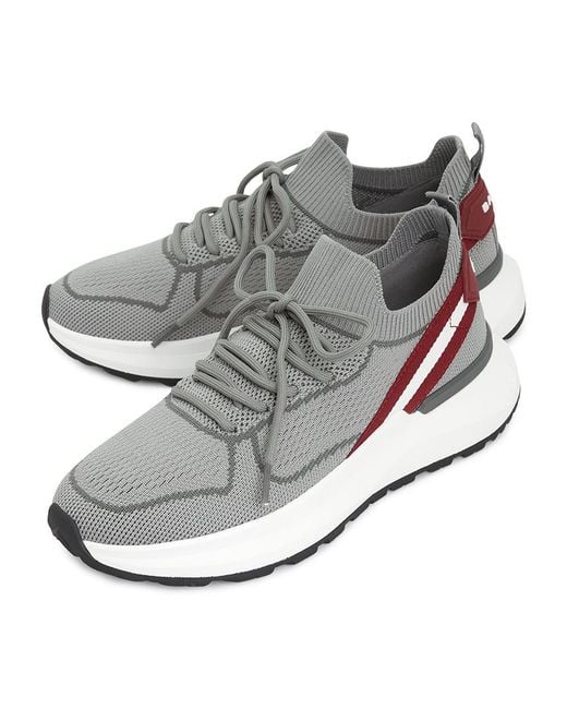 Bally Gray Sneakers for men
