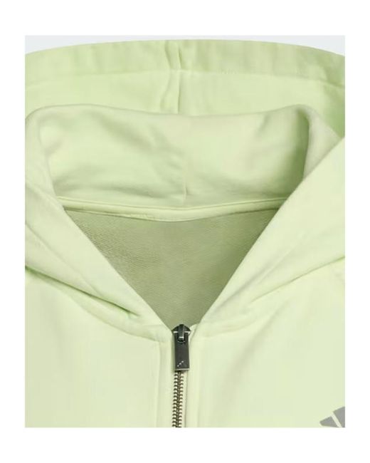 Adidas Originals Green Adilenium Season 4 Teamgeist Full-Zip Hoodie for men