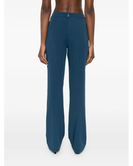 Patrizia Pepe Blue Slim Trousers