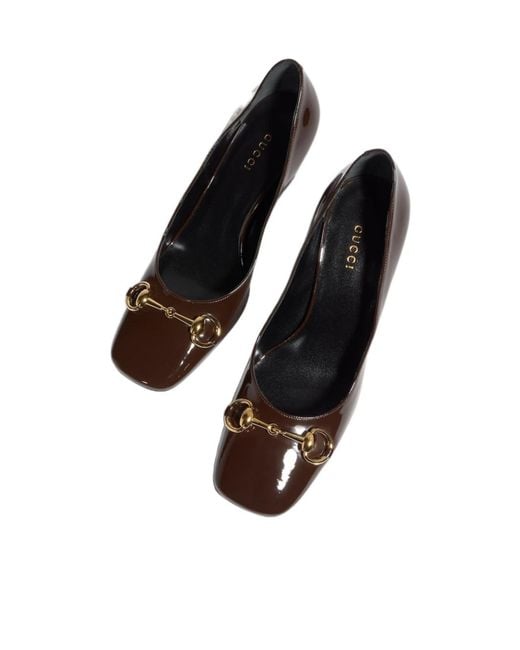 Gucci Brown Signora Pump