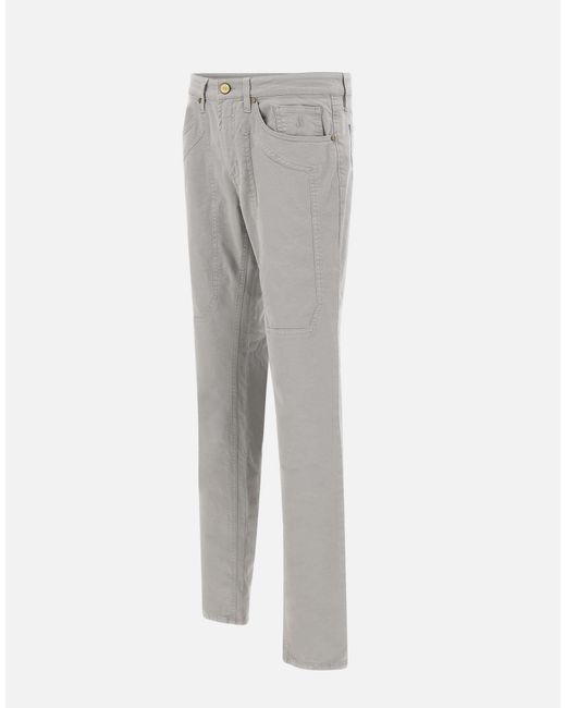 Jeckerson Gray John Slim-Fit Pants for men