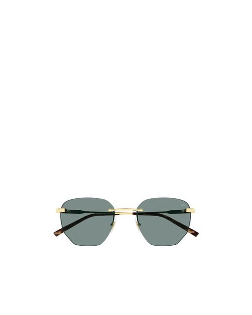 Dunhill Metallic Geometric-Frame Sunglasses for men