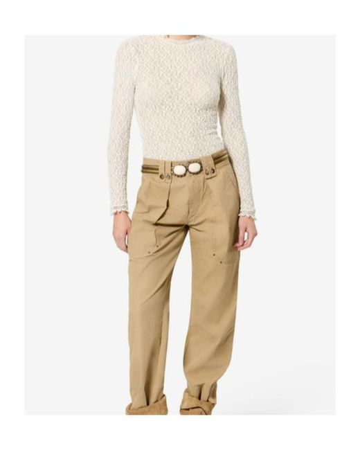 Isabel Marant White Brany Top