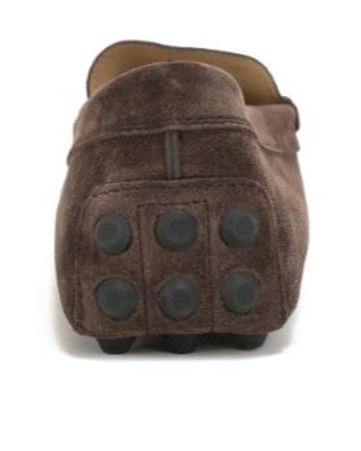 Tod's Brown T-Shaped Buckle Loafers for men