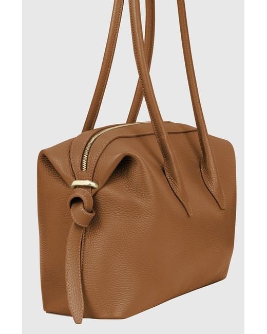 Yuzefi Brown Brioche Duffle