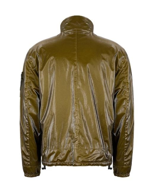 Stone Island Green Compass-Badge Jacket for men