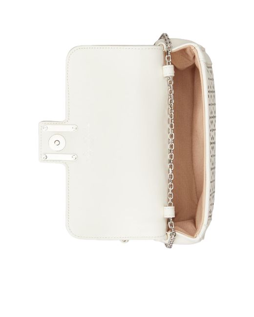 Roger Vivier White Jeu De Fille Clutch Bag
