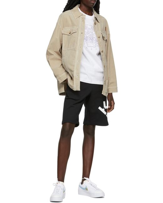KENZO Natural K-Tiger Patch Overshirt