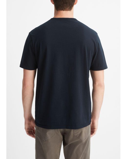 Vince Black Short-Sleeved T-Shirt for men