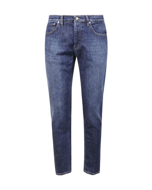 Dondup Blue Slim Fit Jeans for men