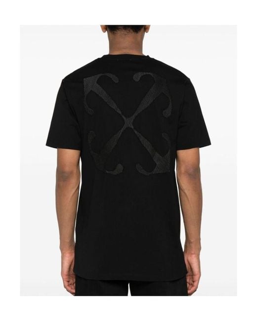 Off-White c/o Virgil Abloh Black Arrow Printed Crewneck T-Shirt for men