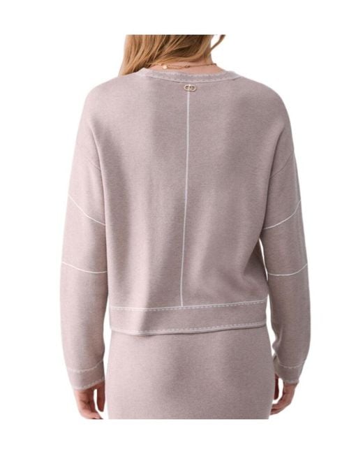 Liu Jo Multicolor Sweater With Stitching