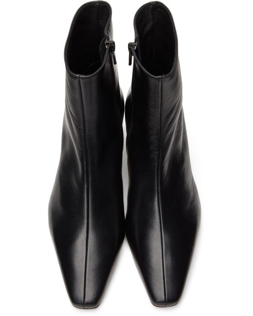 Staud Black Wally Ankle Boots