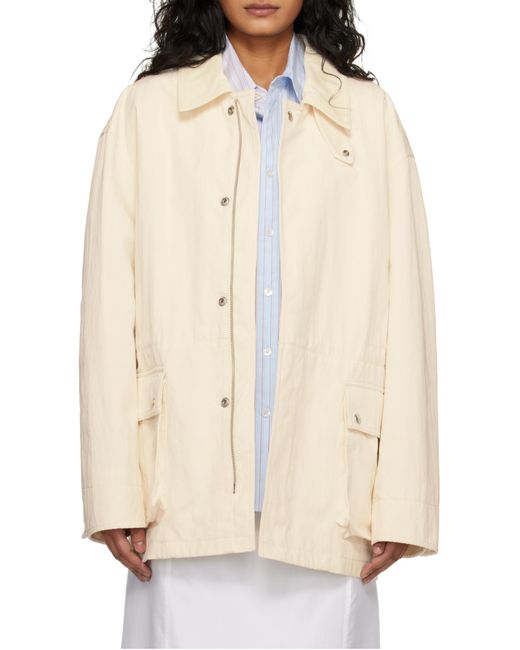 DUNST Natural Long Sleeve Jacket