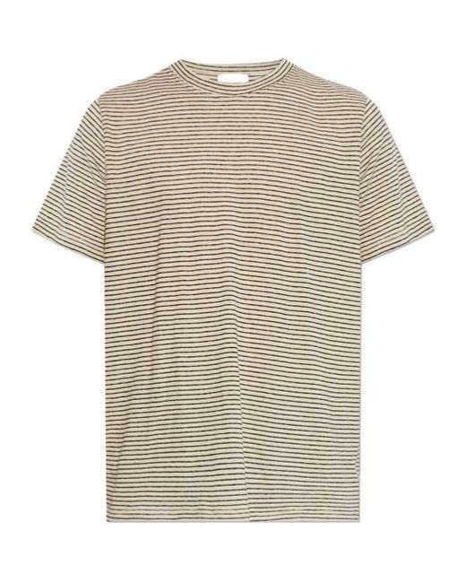 Isabel Marant Purple Leon Striped T-Shirt for men