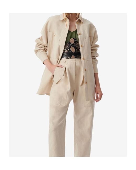 IRO White Long Shirt
