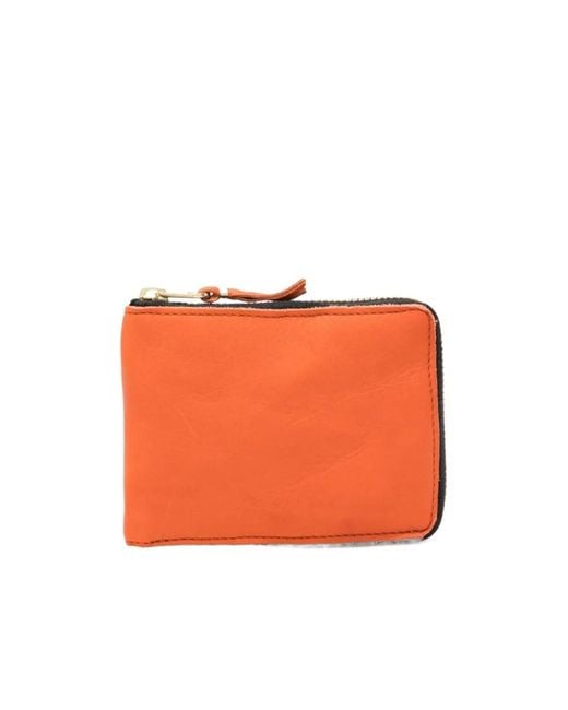 Comme des Garçons Orange Zip Wallet for men