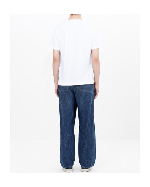 Visvim White Patch-Pocket T-Shirt for men