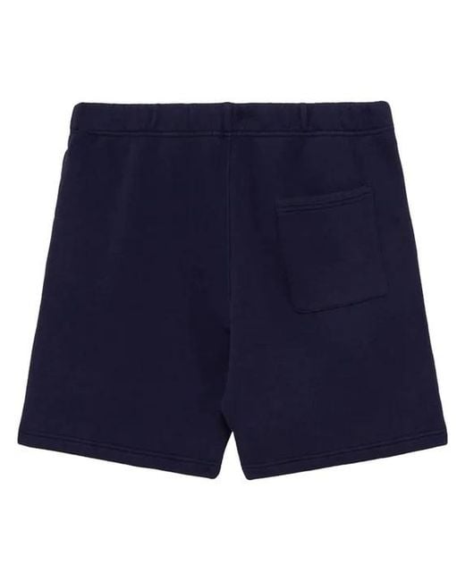Autry Blue Logo Drawstring Shorts for men