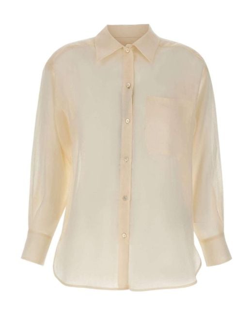 Marella White Long-Sleeved Shirt