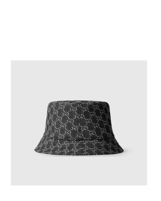 Gucci Gray Gg Shadow Bucket Hat for men