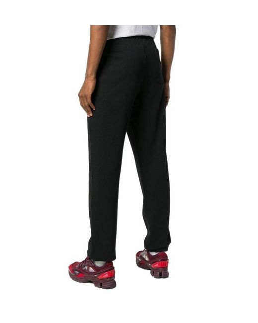 MSGM Black Trousers for men
