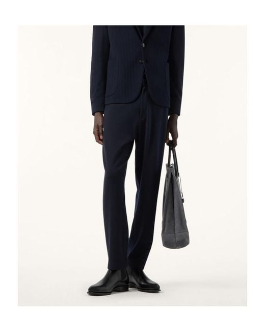 Loro Piana Blue The Gift Of Kings Trousers for men