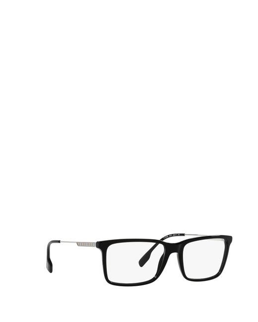 Burberry White Eyewear Rectangular Frame Glasses for men