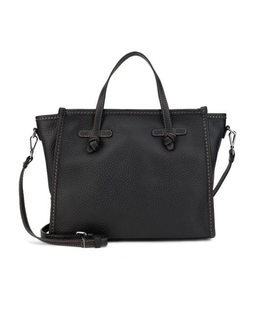 Gianni Chiarini Black Top-Handle Shoulder Bag