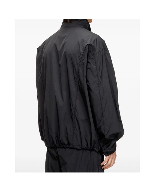 DIESEL Blue J-Five-Wrd-Akad Crinkled Jacket for men