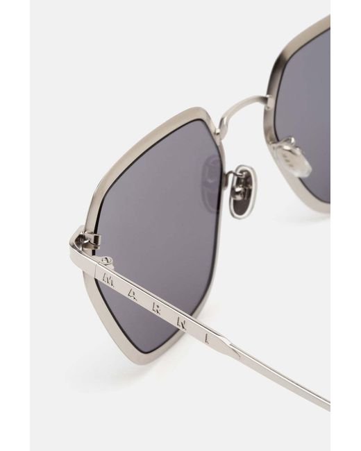 Marni White Great Noligwa Mine Argento for men