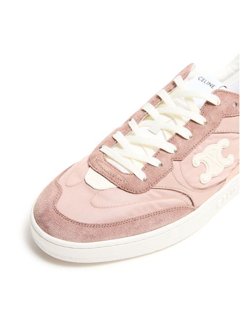 Céline Pink Trainer Ct-12 Low Lace-Up Sneaker