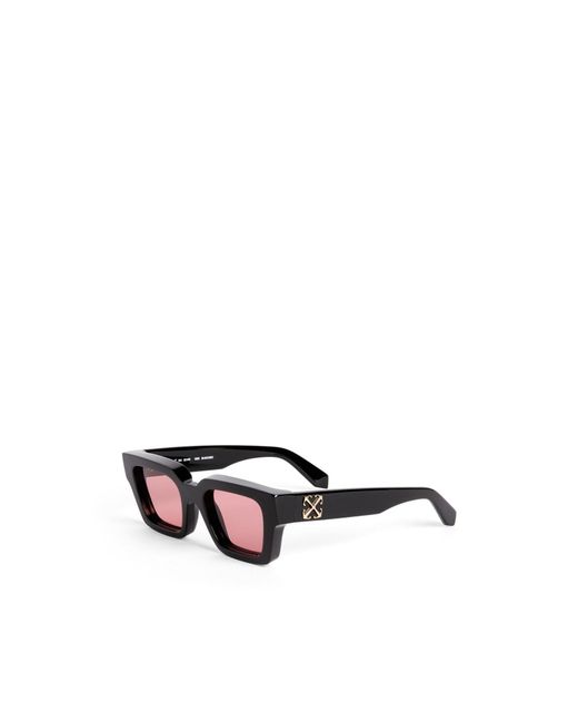 Off-White c/o Virgil Abloh Pink Square Sunglasses for men