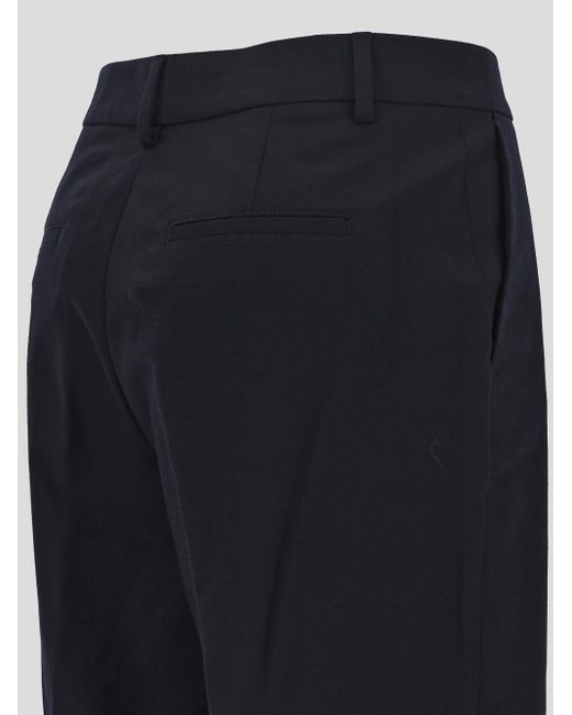 Closed Black Straight-Leg Virgin-Wool Trousers