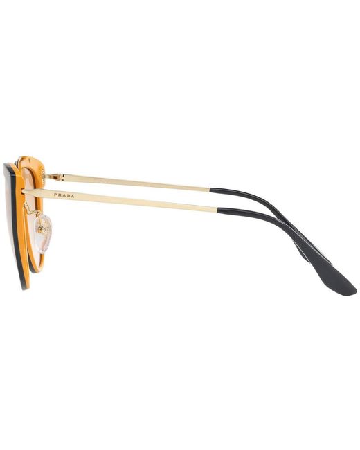 Prada Metallic Full-Frame Sunglasses