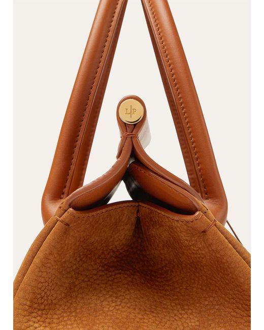 Loro Piana Brown Loom Bag L25