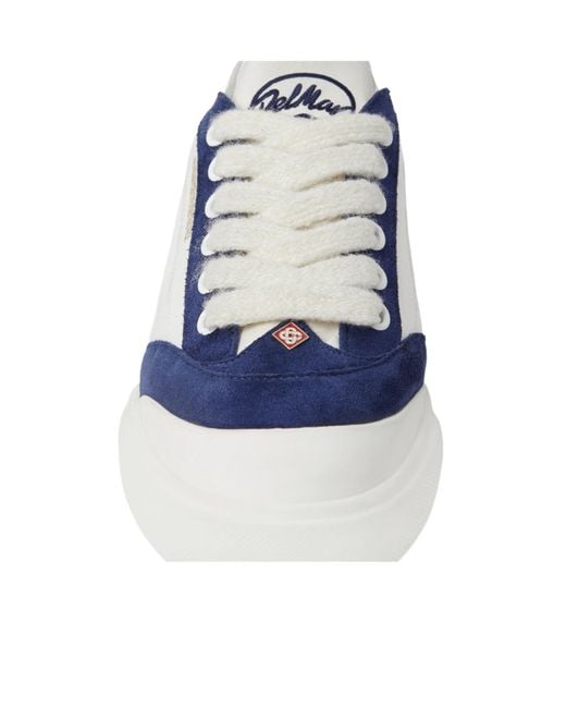 Casablanca Blue Del Mar Low-Top Sneakers for men