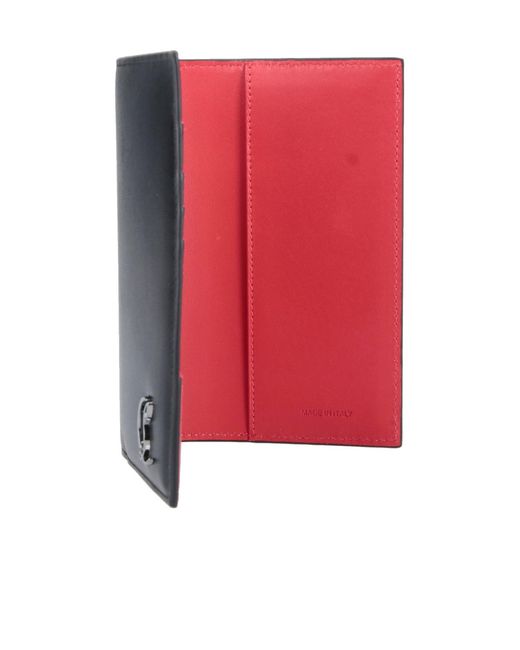 Christian Louboutin Gray Trifold Card Wallet for men