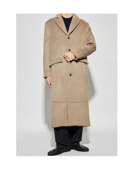 Samsøe & Samsøe Natural Single-Breasted Coat for men
