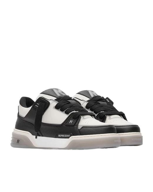 Represent Black Sneakers for men