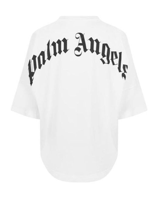 Palm Angels White Back Logo T-Shirt