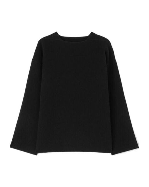 Jil Sander Black Crew-Neck Jumper