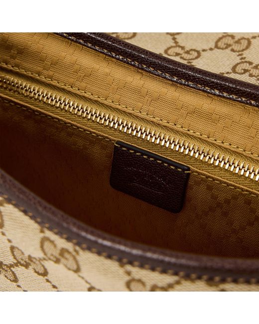 Gucci Natural Printed Medium Shoulder Bag